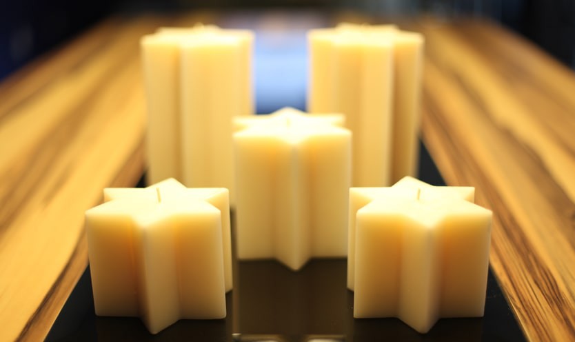 Velas Estrella 6 Patas