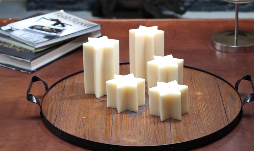 Velas Estrella 6 Patas