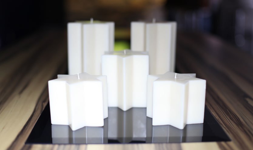 Velas Estrella 6 Patas