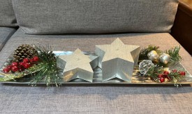 Velas Metálicas Estrella 5 Picos