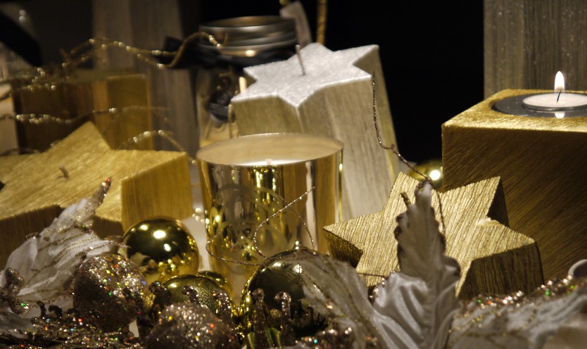 Velas Metálicas Estrella 6 Picos